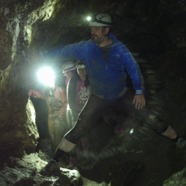 Cova de rotgers - espeleologia - guies la vall