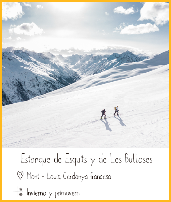 estanque de esquits y de les bulloses - guies la vall